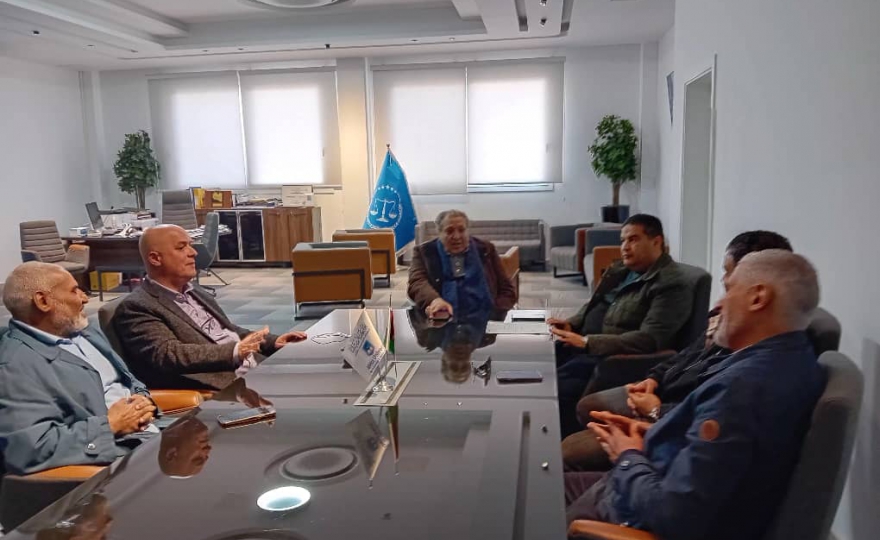 لقاء بين رئيس الجامعة وامين عام الاتحاد لرياضة الطلاب 